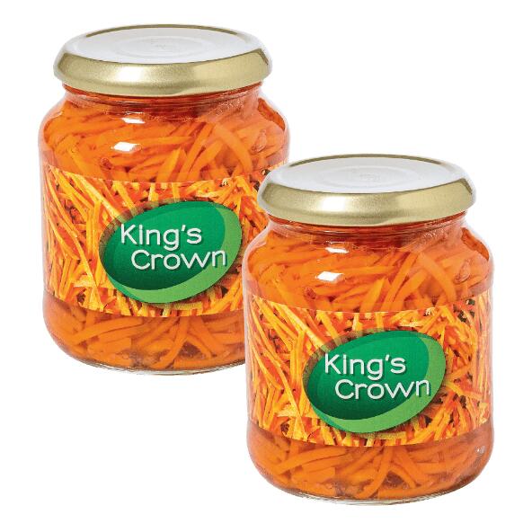 Carottes râpées, pack de 2