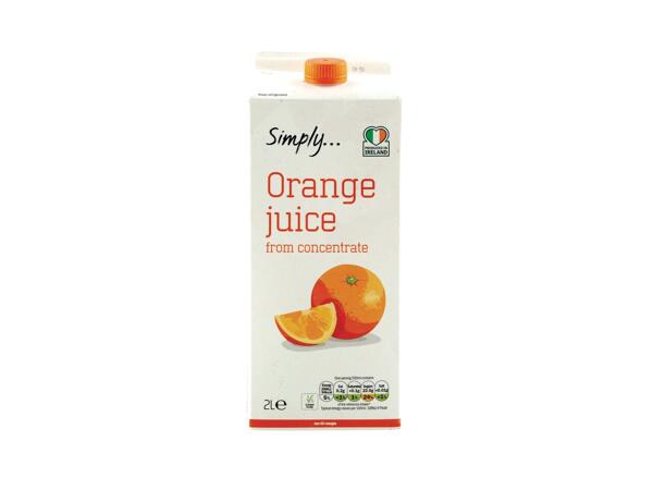 Orange Juice From Concentrate
