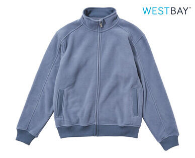 Men's Fleece Jacket or Quarter Zip - Black or Steel Blue