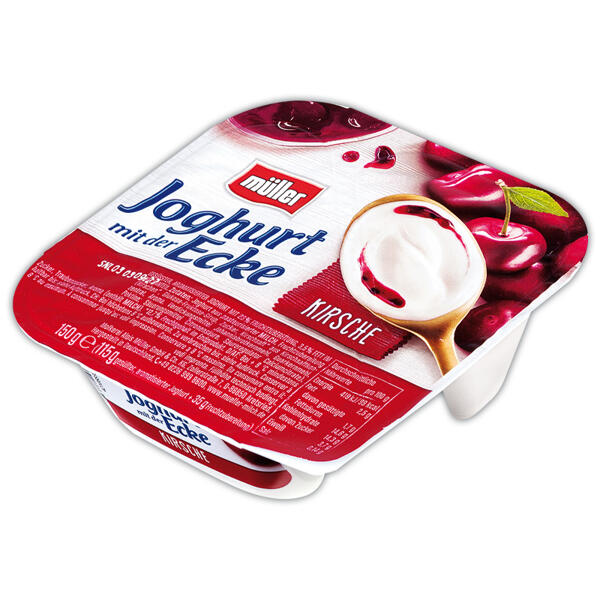 Joghurt mit der Ecke