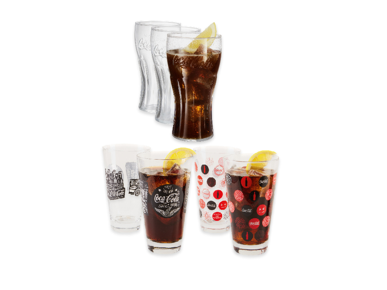 GLAS COCA COLA