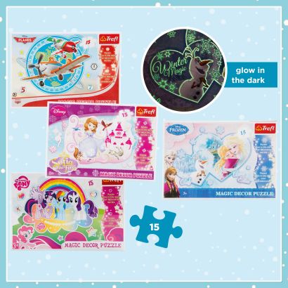 Puzzle "glow in the dark"