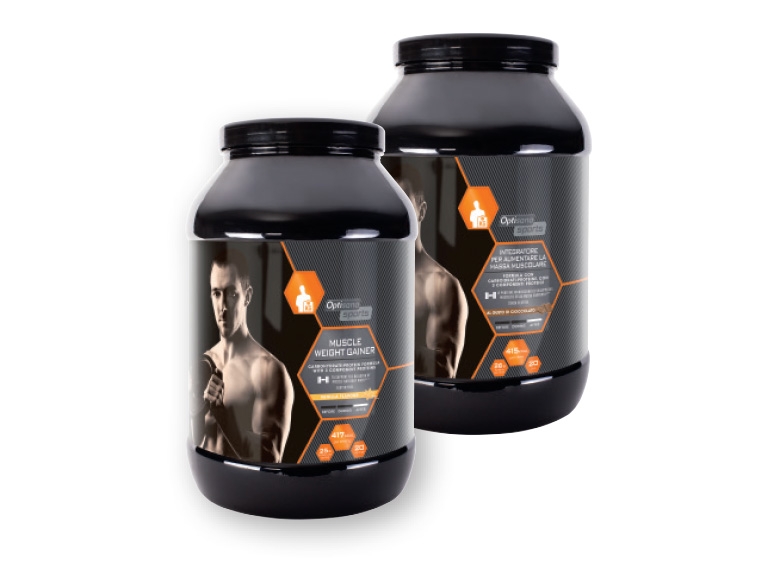 OPTISANA SPORTS(R) Chocolate/Vanilla Muscle Weight Gainer