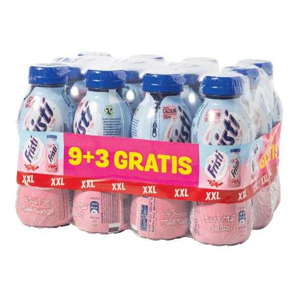 FRISTI(R) 				Trinkjoghurt mit Geschmack von roten Früchten, 12 St.