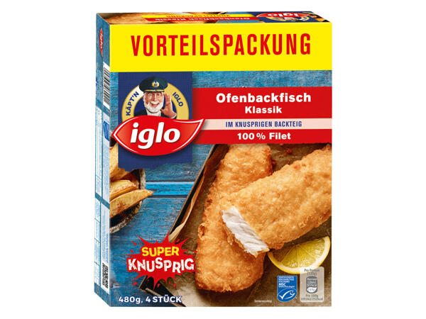 Iglo MSC Ofenbackfisch 480 g