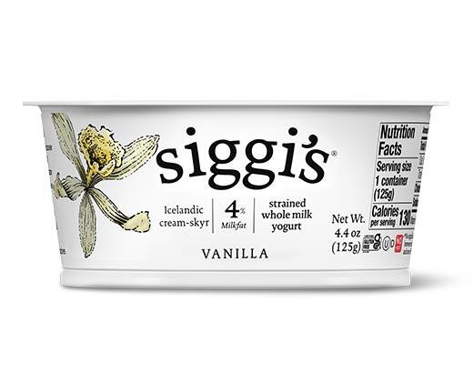 Siggi's 
 Icelandic Skyr Yogurt Vanilla or Mixed Berry