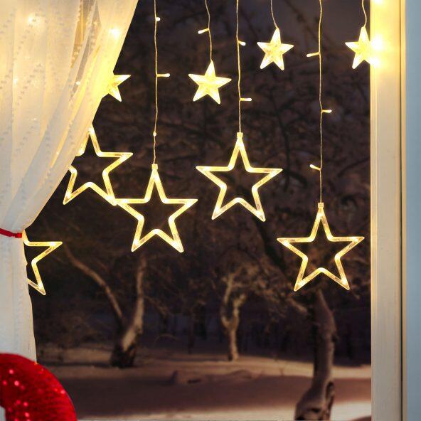 CASALUX(R) 				Rideau d'étoiles à LED