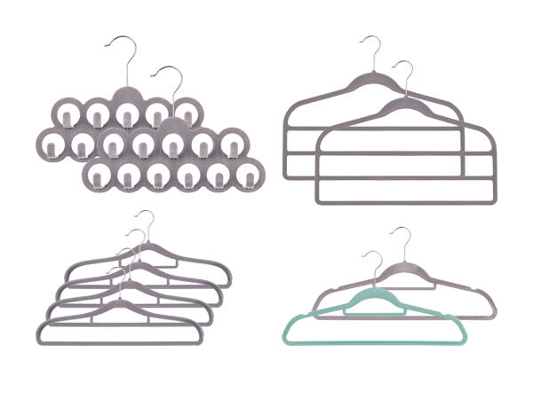 Cintres à accessoires, lot de 2/ pour pantalons, lot de 2/ cintres, lot de 4/ lot de 10