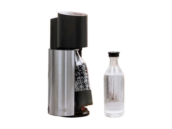 Machine à soda avec 2 bouteilles