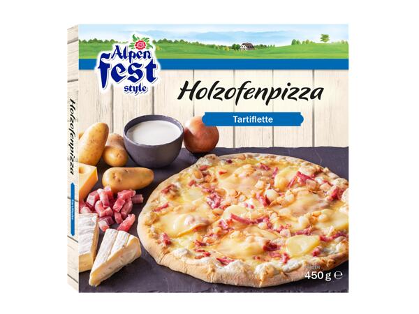Wood-fired pizza