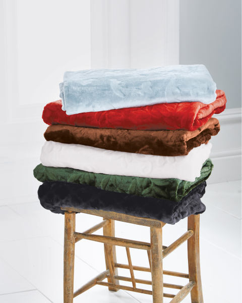 Kirkton House Damask Blanket