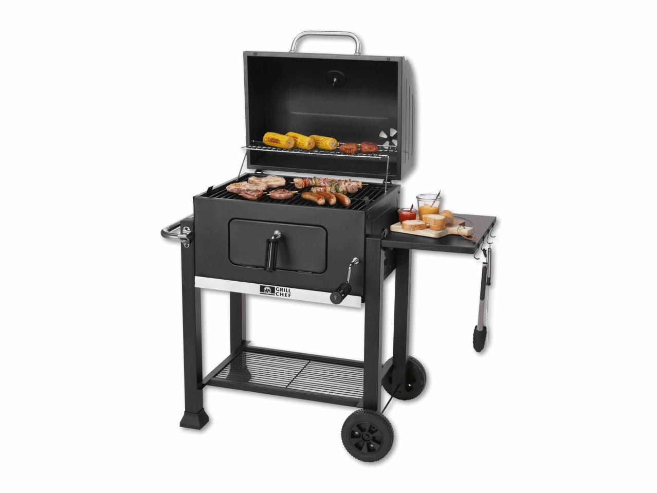Barbecue chariot à charbon de bois