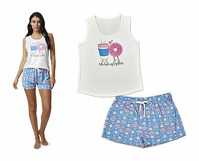 Serra Ladies' Pajama Short Set