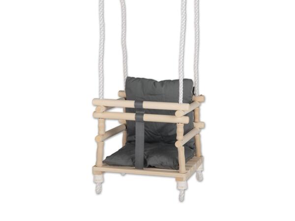 Holzbabyschaukel