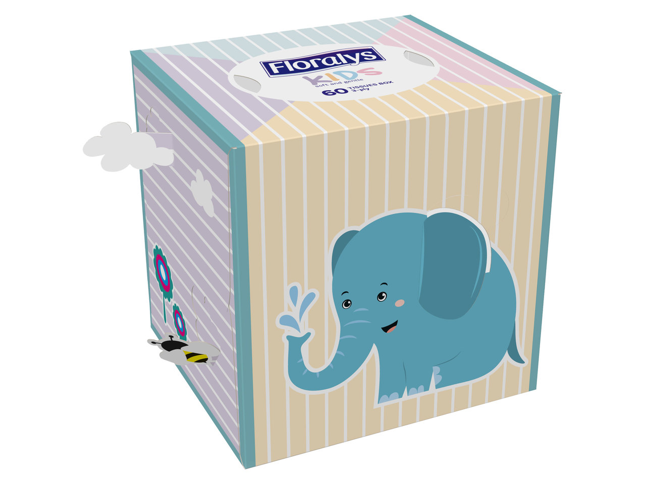 FLORALYS Kinder Taschentücherbox