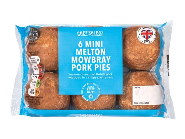 Chef Select Mini Melton Mowbray Pork Pies