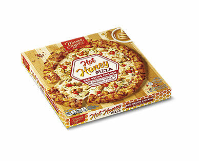 Mama Cozzi's Pizza Kitchen Hot Honey Pepperoni or Chicken Pizza with Pretzel Crust
