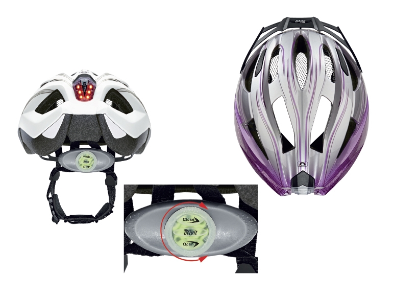 CRIVIT Cycle Helmet with Rear Light
