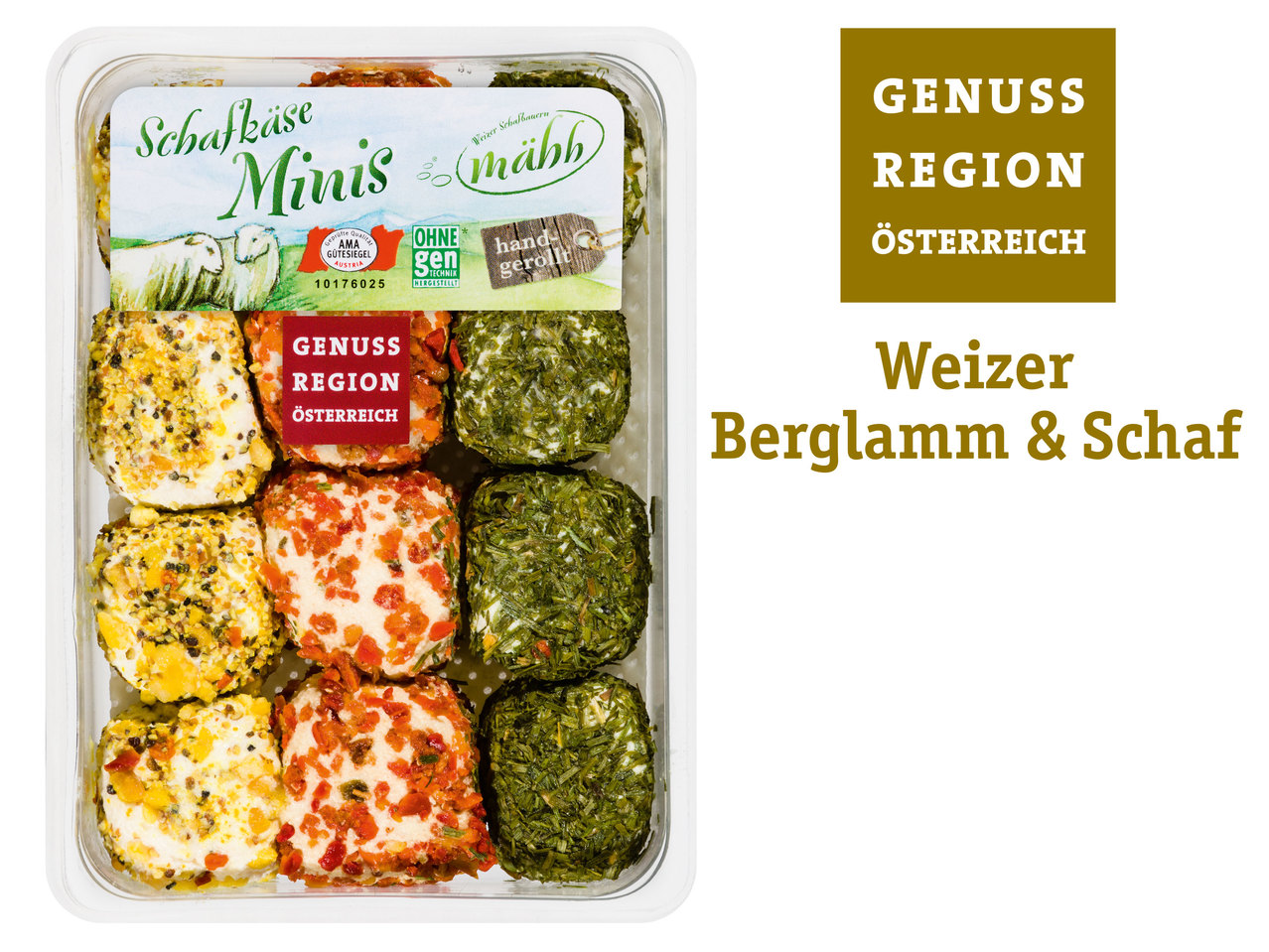 GENUSS REGION ÖSTERREICH Schafkäse-Minis