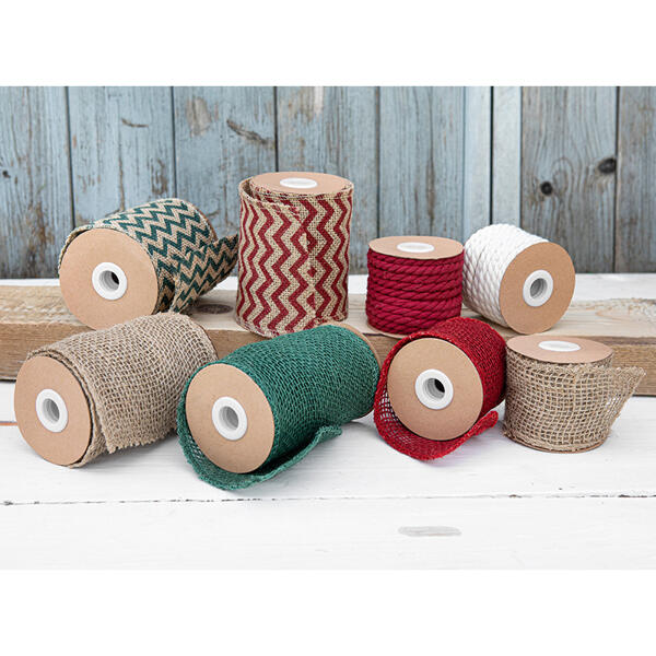 Jute-Band oder Baumwollseil