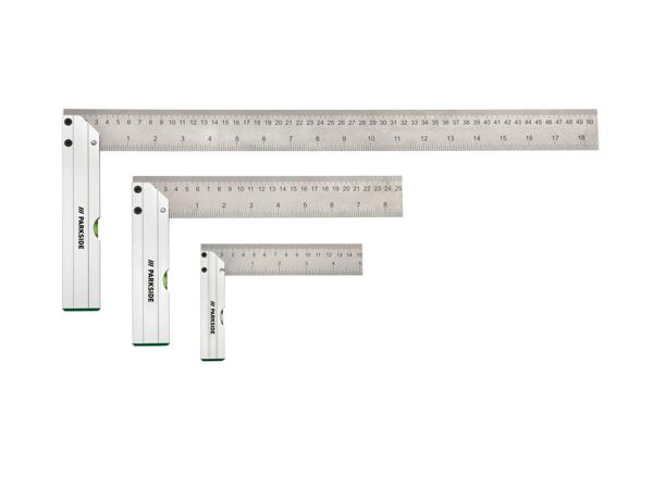 Level, Try Square Set, Saw Angle Guide or Universal Dowelling Jig