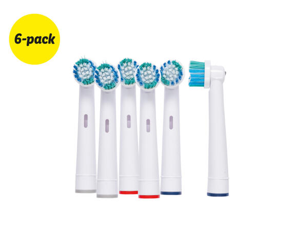 Tandborsthuvuden, 6-pack