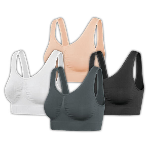 Komfort-BH 4er-Set
