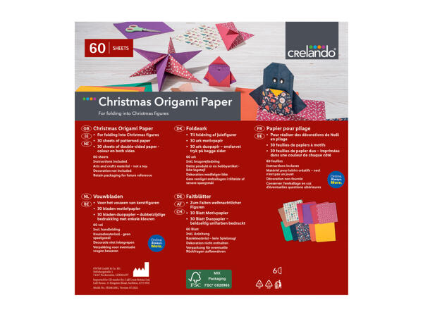 Crelando Christmas Craft Set