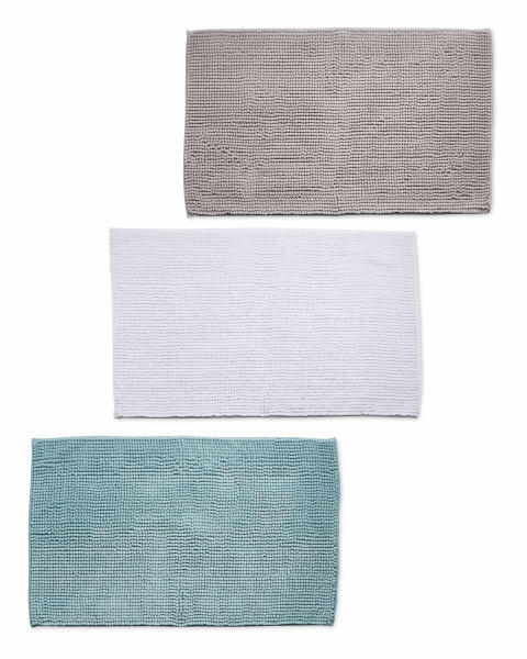 Basics Chenille Bobble Bath Mat