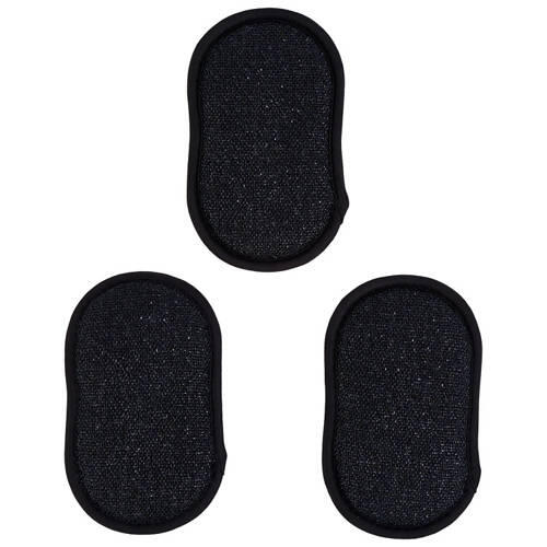 Microfibre Sponge with Scourer 3 Pack