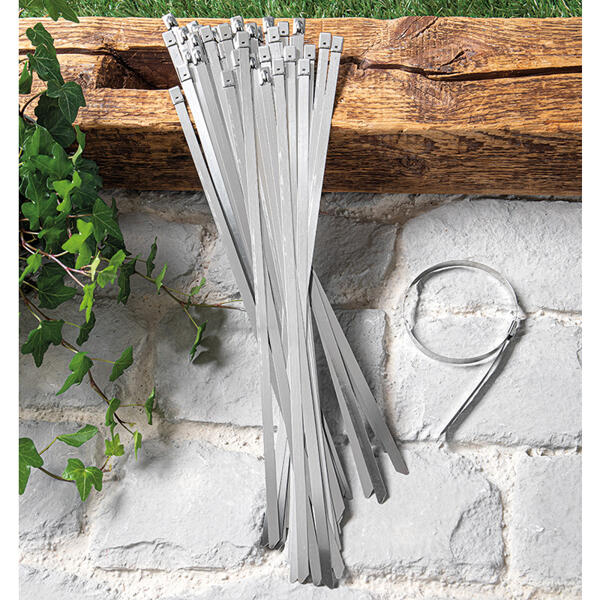 Rostfreies Edelstahl-Kabelbinder-Set