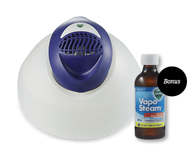 VICKS VAPORISER WITH BONUS INHALANT 200ML