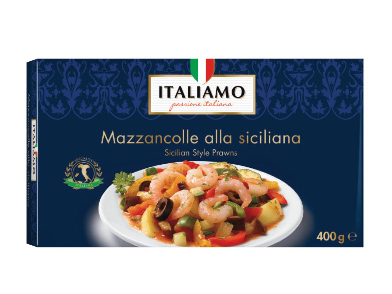 Sicilian Style Prawns