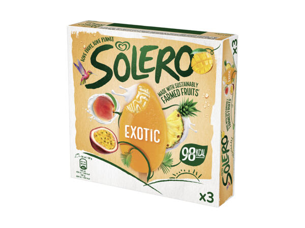 Bâtonnets glacés Solero Exotic Lusso