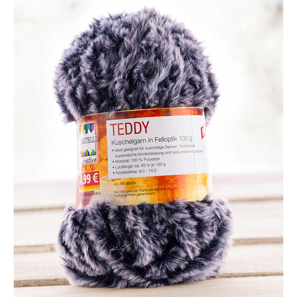 Kuschelgarn in Felloptik "Teddy"