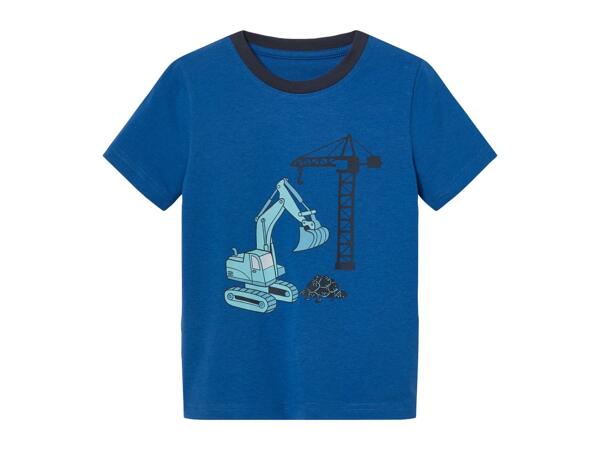 Lupilu Kids' Blue & Black Short Pyjama Set