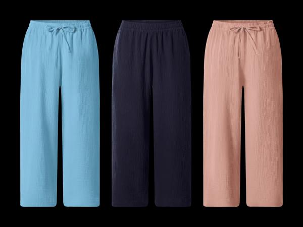 Pantaloni in mussola
