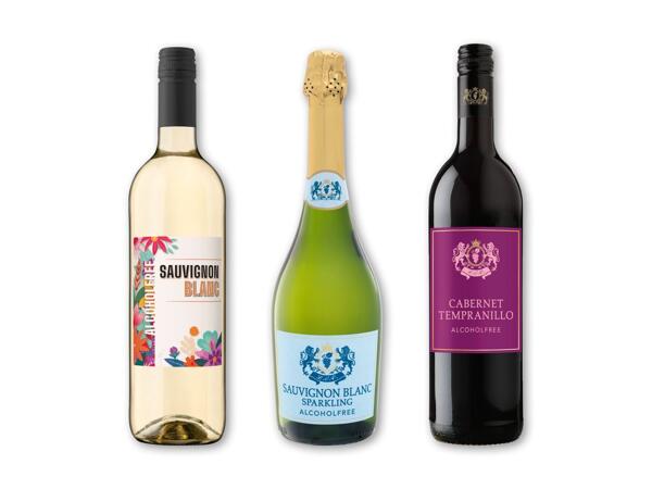 Alkoholfri Sauvignon Blanc eller Cabernet Sauvignon