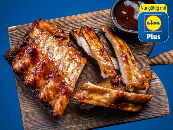 Spare Ribs mariniert