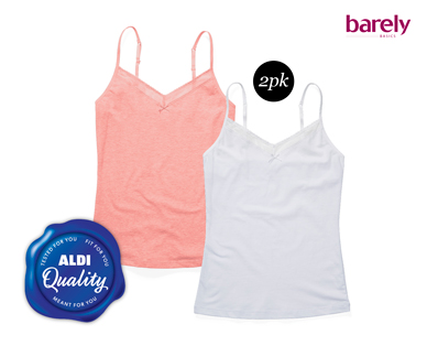 LADIES CAMISOLE 2PK