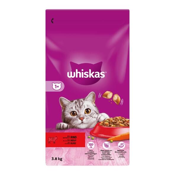 WHISKAS(R) 				Aliment sec pour chats