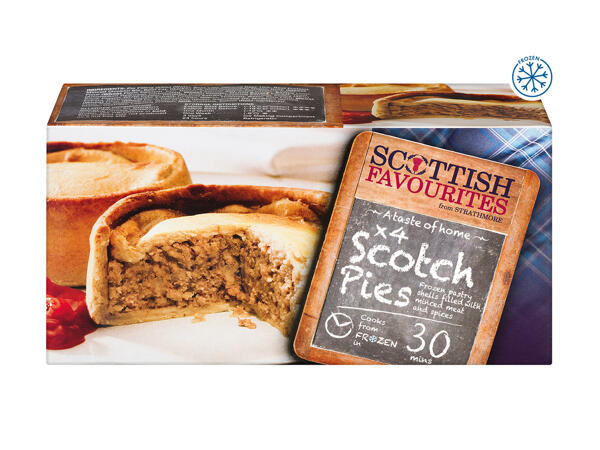 Scottish Favourites 4 Scotch Pies