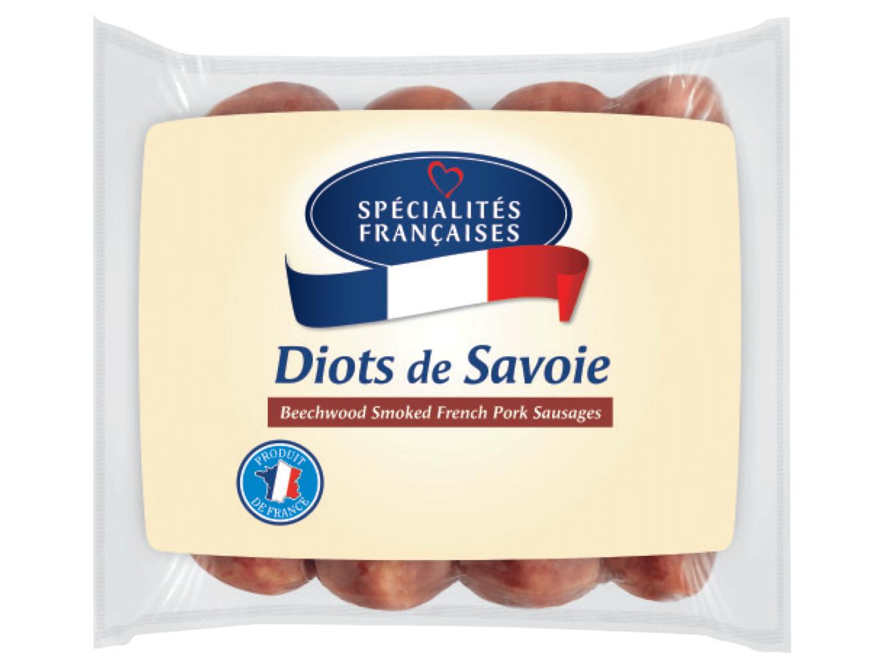 SPÉCIALITÉS FRANÇAISES(R) Beechwood Smoked French Pork Sausages