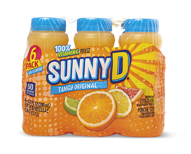 Sunny D Tangy Citrus Punch 6 pack