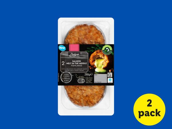 Deluxe 2 Melt-in-the-Middle Salmon Fishcakes
