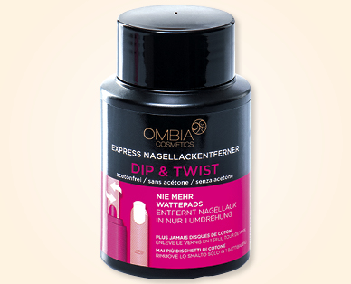 Solvente per smalto "Dip & Twist" OMBIA COSMETICS