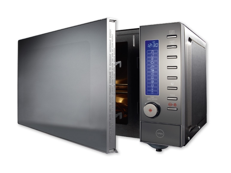 Sillvercrest Kitchen Tools 25L Stainless Steel Microwave