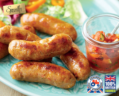Specially Selected Outdoor Bred Pork & Sweet Chilli Sausages