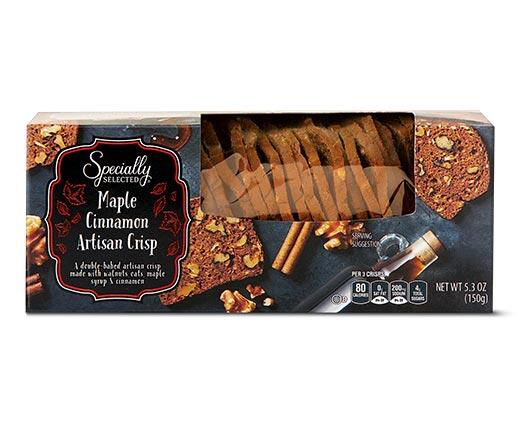 Specially Selected 
 Artisan Crisps Maple Cinnamon or Pumpkin Cranberry