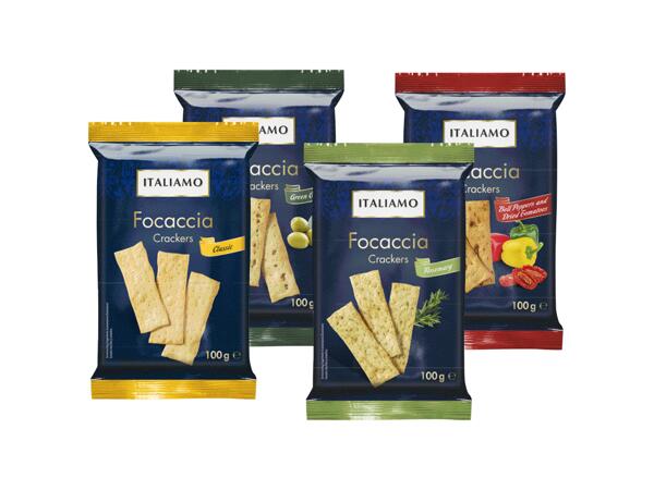 Focaccia cracker